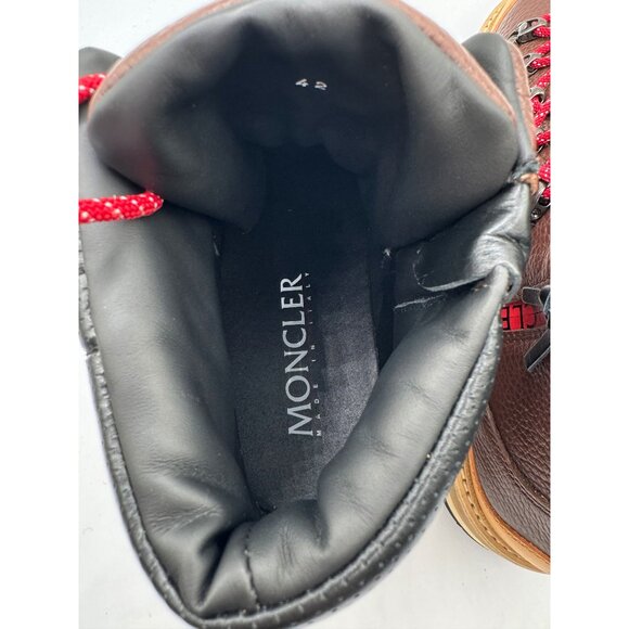 Moncler Mens Peka Trek Leather Hiking Boots - Picture 6 of 12